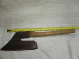 Early European Blacksmiths forged gooswing axe