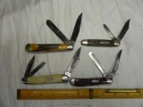 Case knife lot