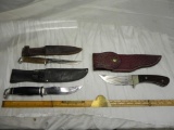 Case sheath knife lot