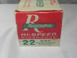 Remington 22 WRF Remington Special Ammunition