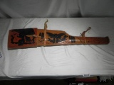 Fancy hand tooled rifle scabbard