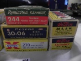 Vintage collector ammunition assortment