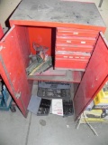Snap on tool box with machinist tooling