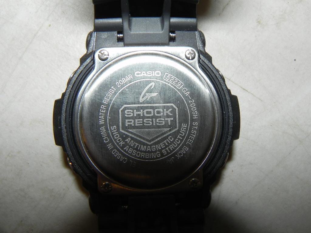 Casio G-shock 5229 GA-200SH men's watch | Proxibid