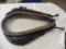 Antique horse collar with hames and harness