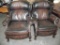 2 Bradington Young leather recliners