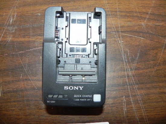 Sony Model BC-QM1 camera battery charger
