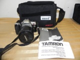 Pentex ZX-L with Tamrom 28-200 mm lens and pentex camera case