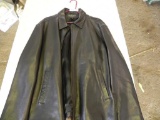 Golden Bear XL black leather jacket