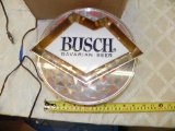 Round 1960-1970 vintage Busch Beer sign