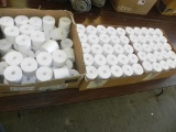 New single ply white bond paper lot of 145 rolls, stock # 841418