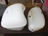 BMW motorcycle plastic saddlebags