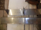 2 stainless steel wall mount shelves