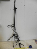 Peavy PV I microphone with Peavy mic stand and cord.