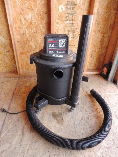 Craftsman 2 HP wet dry vac (tested operable).
