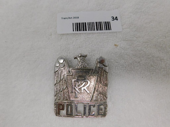 Railroad Policeman's badge
