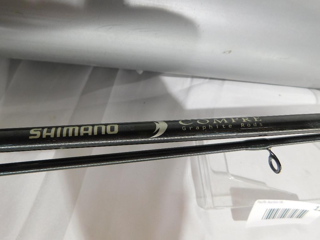 shimano compre graphite rods Casting Rod Fishin' World The Compre Lite series from Shimano delivers high performance for ultra Shimano Compre CPS66M2B fishing rod