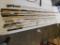 1 piece spinning rods NO SHIPPING, LOCAL PICKUP ONLY.