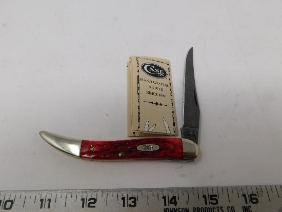 Case 610084 Damascus toothpick knife