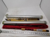 Eagle Claw Wright McGill Trail master Pack fishing rods