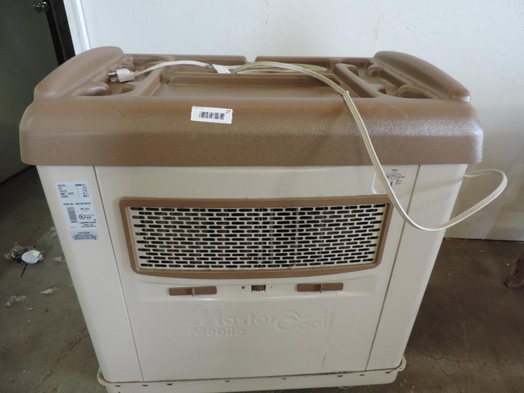 MasterCool 3000CFM Portable Evaporative Cooler For 1000sq