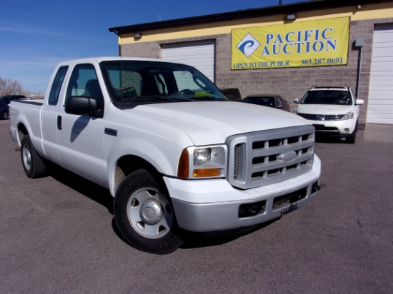 2006 Ford F250 White--VIN# 1FTNX20546EB42548