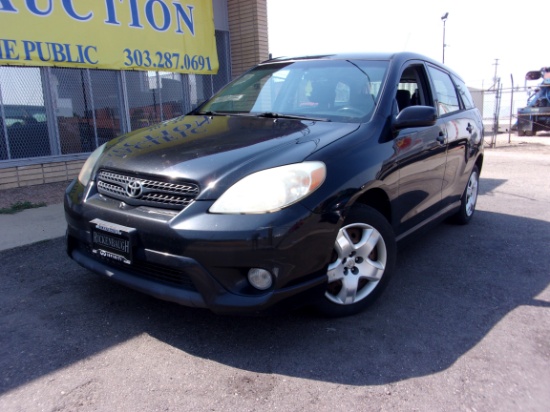 2006 Toyota Matrix Black--VIN# 2T1KR32E96C603701