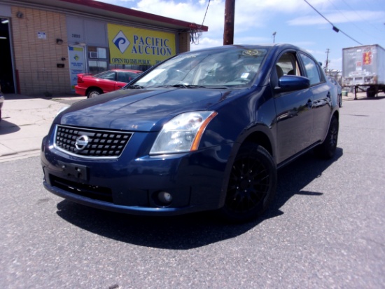 2008 Nissan Sentra Blue--VIN# 3N1AB61E98L761820