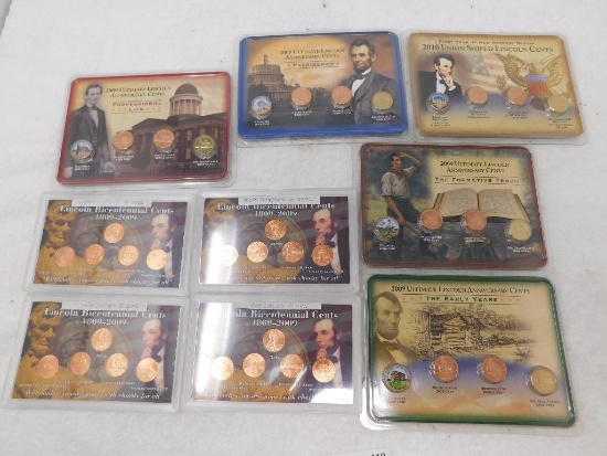 US Lincoln coin sets