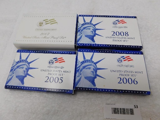United States Mint Proof sets of US coins
