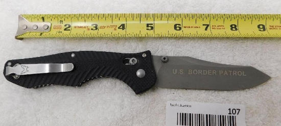Benchmade Contego US Border Patrol knife