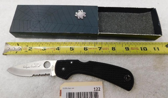 Spyderco Wayne Goddard design knife