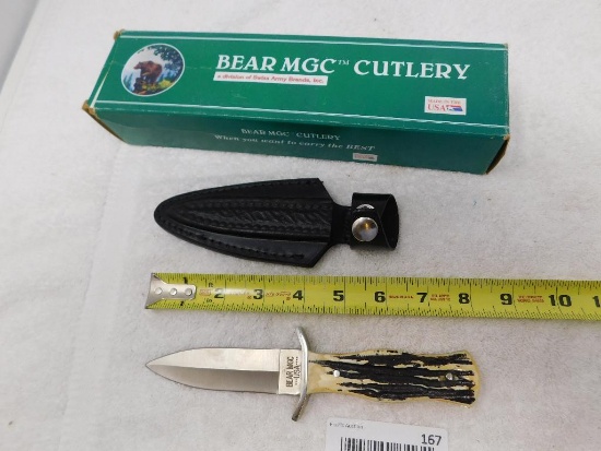 Bear MGC Stag Skinner knife
