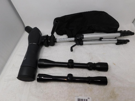 Scopes and spotting scope