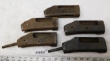 Five Winchester 1897 shotgun receiver