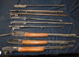 Nine rimfire rifle receivers