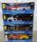 4 racing champions 1/24 scale die cast trucks.