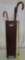 3 canes with solid wood umbrella/cane holder.