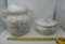 Early Franklin & Revere antique glassware.