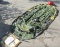Sevylor Fish hunter 360 Inflatable raft with manual and Tempo boat gas tank.