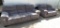 Nice grey upholstered couch and loveseat set.