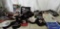 Enormous lot of Earnhardt gear, 3 back packs, 8 vintage caps, flag and more.