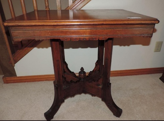 Gorgeous circa 1910 antique table in excellent condition.