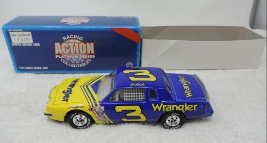 1995 Limited edition of 5016, Dale Earnhardt Wrangler # 3 stock car in excellent condition.