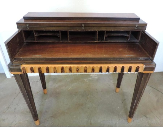 1940's drop front writing desk.