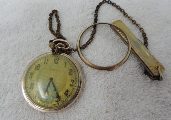 Elgin Wadsworth referee pocket watch.