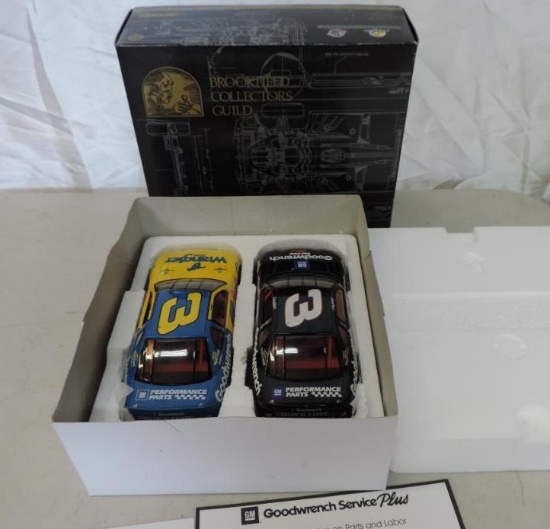 Brookfield collectors guild 1999 Dale Earnhardt Jr. 1/24 scale stock car twin pack.