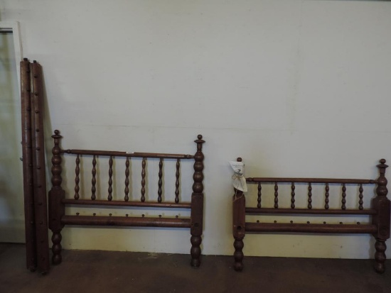 Antique Full size rope bed in excellent condition.