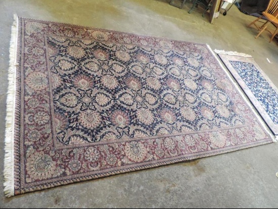 2 area rugs, 6'x9' and 5'x3'.