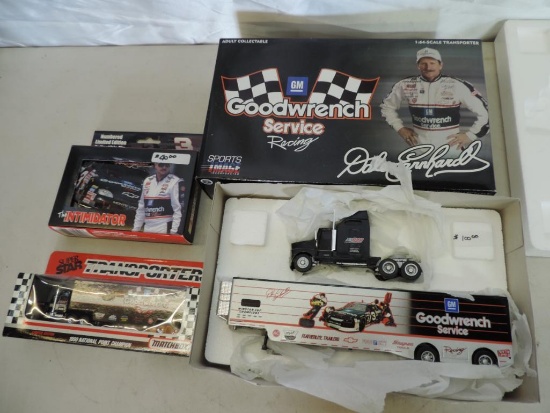 1/64 scale Goodwrench sevice limited edition transport truck with box, new intimidator playing cards